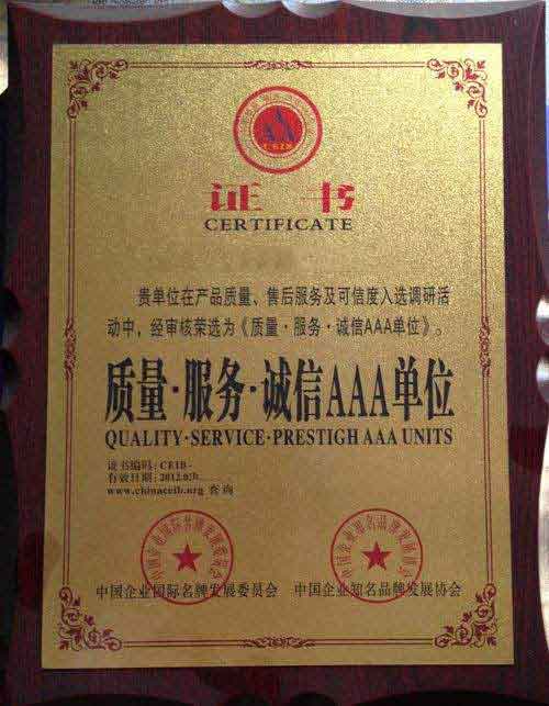 诏安荣誉证书
